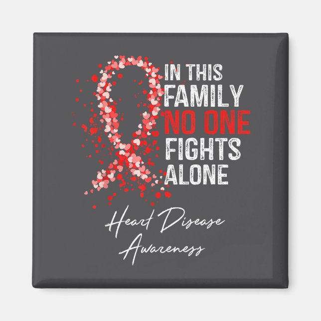 Íman In This Family Fights Alone Heart Disease Awarenes (Frente)