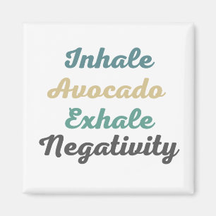 Íman Inalar os magnetos de negatividade do abacate