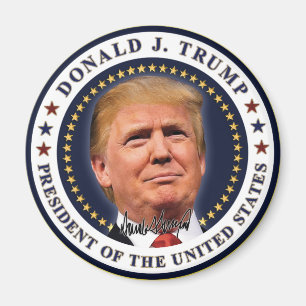 Íman Inauguração de Donald Trump Estrelas Douradas Lemb