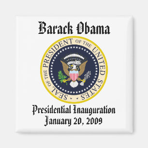 Íman Inauguração do PRESIDENTE OBAMA comemorativa