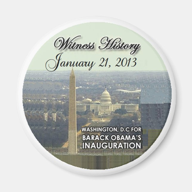 Íman Inaugural 2013 (Frente)