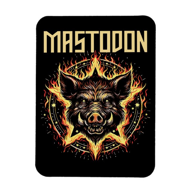 Íman Incêndio do Javali Mastodonte (Vertical)