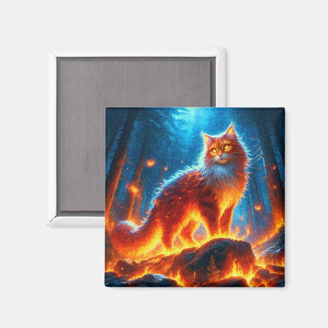 Íman Incêndio Encantado (Front/Back)