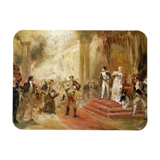 Íman Incêndio na Embaixada Austríaca (óleo na canvas) (Horizontal)