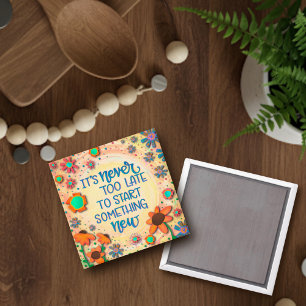 Íman Incentivo Independente Inspiracional Nunca Demasia