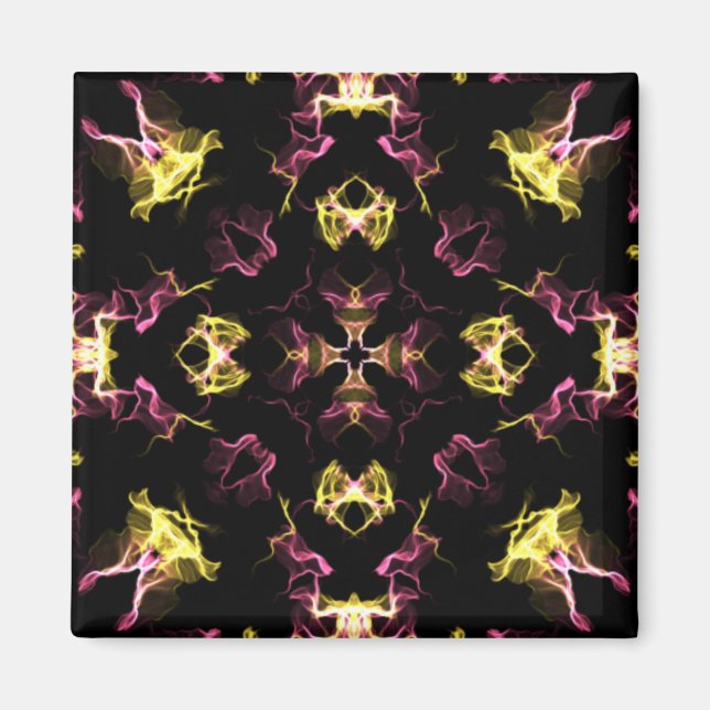 Íman Incrível, Rosa e Amarelo Mandala (Frente)