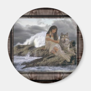 Íman IndainMaiden_Wolf