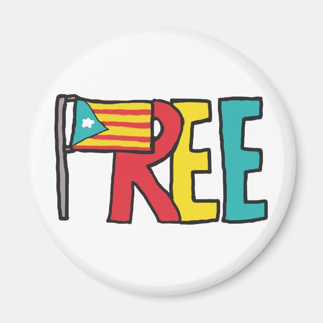Íman Independência Catalã Livre (Frente)