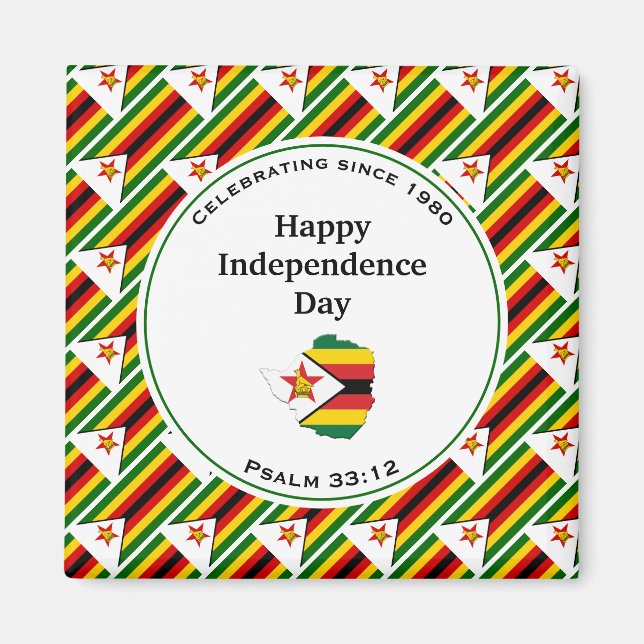 Íman Independência do Zimbabué (Frente)