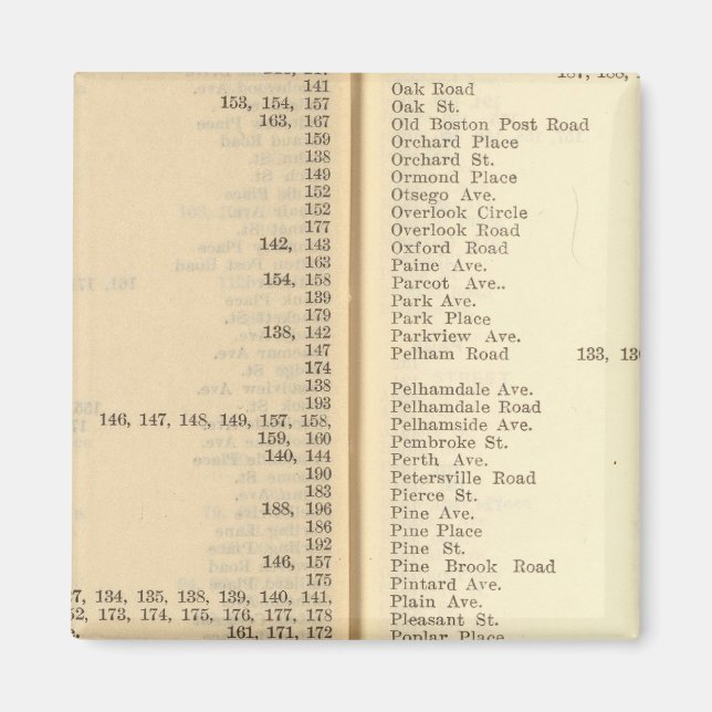 Íman Index New Rochelle (Frente)