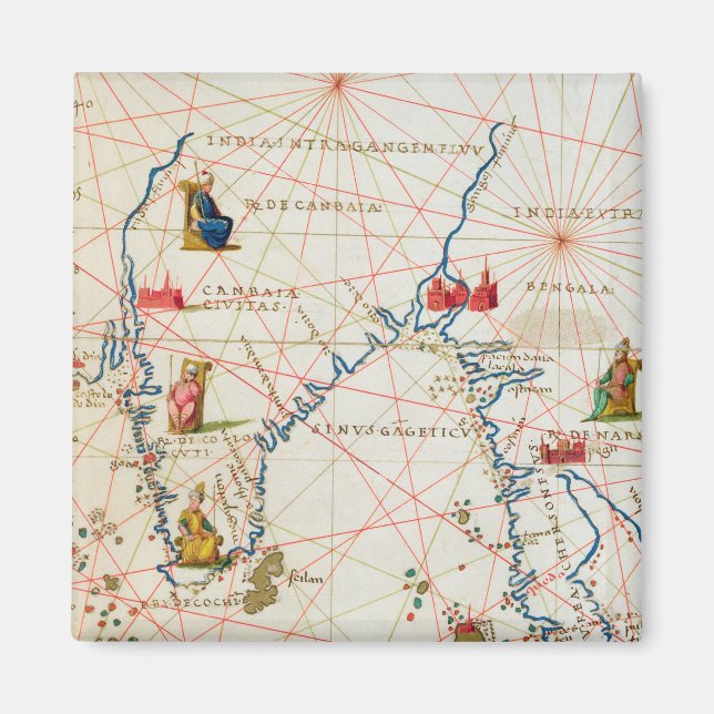 Íman Índia e Malásia (Frente)