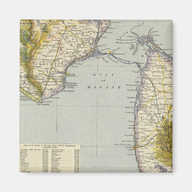 Íman Índia, Sri Lanka (Frente)