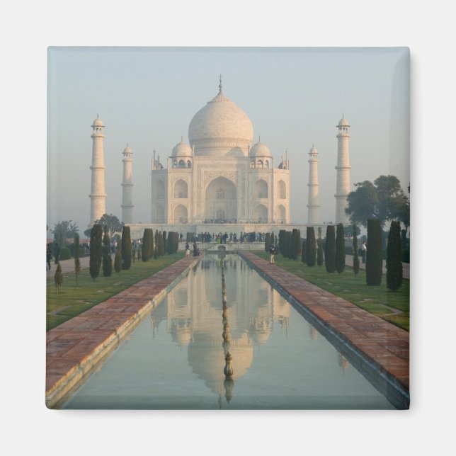 Íman ÍNDIA, Uttar Pradesh, Agra: Taj Mahal, Manhã (Frente)