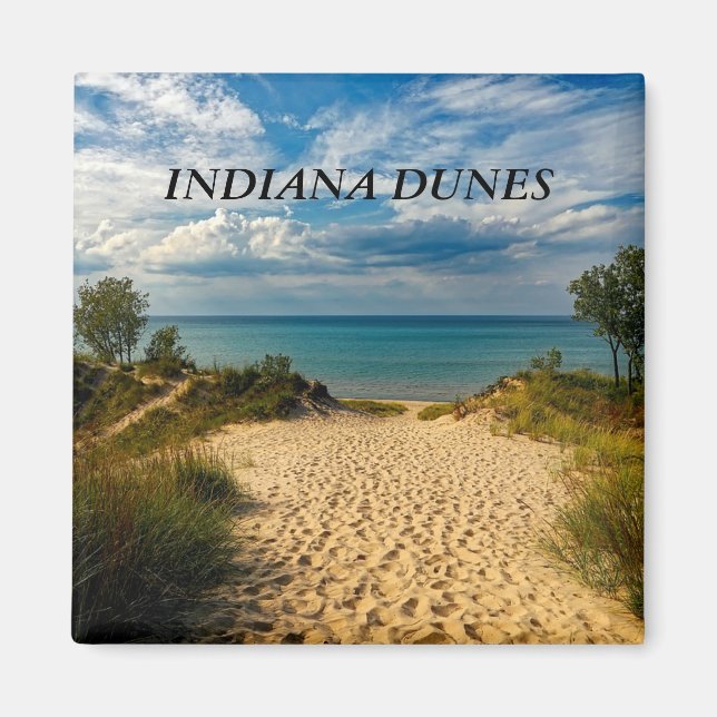 Íman Indiana Dunes, Lago Michigan (Frente)