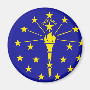 Íman Indiana Flag
