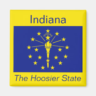 Íman Indiana Flag Magnet