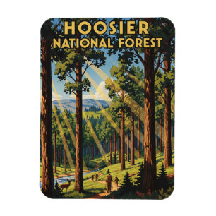 Íman Indiana Hoosier National Forest Viagem