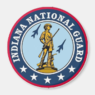 Íman Indiana National Guarda Magnet
