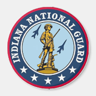 Íman Indiana National Guarda Magnet