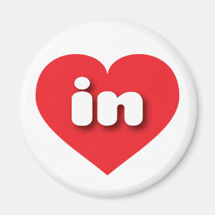 Íman Indiana Red Heart - amor