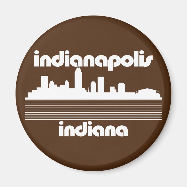 Íman Indianapolis Indiana (Frente)