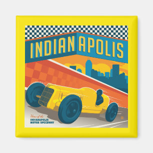 Íman Indianapolis, Indiana Vintage Racer