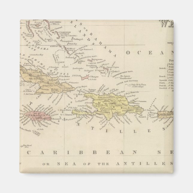 Íman Índias Ocidentais 4 (Frente)