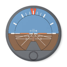 Indicador de atitude Instrumento de voo para aeron