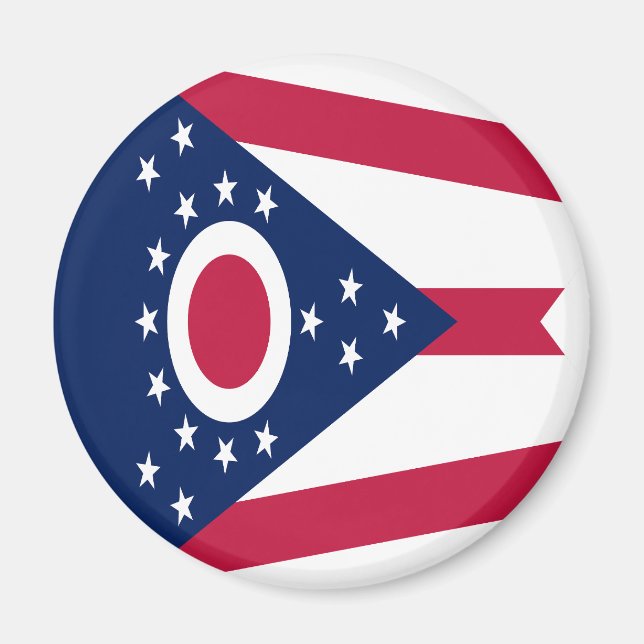 Íman Indicador do Estado de Ohio (Frente)