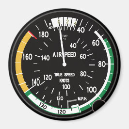 Íman Indicador Verdadeiro de Velocidade de Ar para Geek