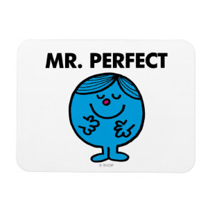 Íman Índice do Sr. Perfeito quietamente