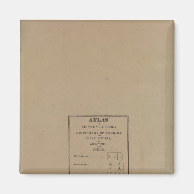 Íman Índice para Atlas (Frente)