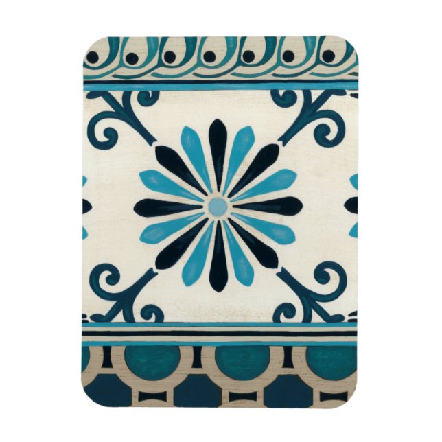 Íman Indigo Frieze II não embelezado (Vertical)