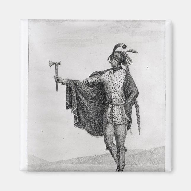 Íman índio da Nação de Kaskaskia (Frente)