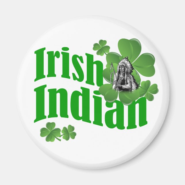 Íman índio irlandês (Frente)