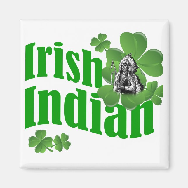 Íman índio irlandês (Frente)