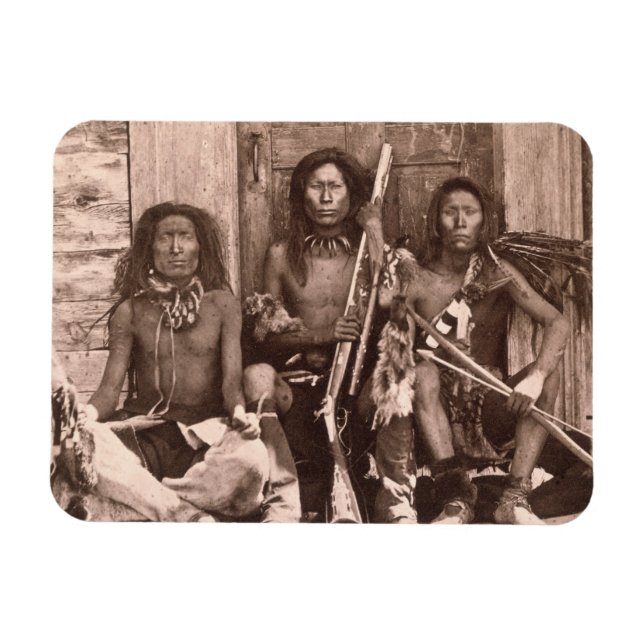 Íman Índios Spokane, 1861 (foto b/c) (Horizontal)