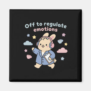 Íman Indo Regular Emoções Coelho Bunny Scoote Engraçado