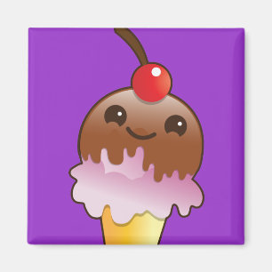 Íman indústria do leite do gelado yum!