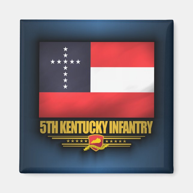 Íman Infanato de 5 Kentucky (Frente)