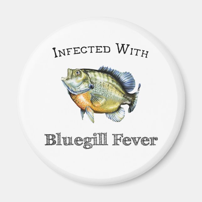 Íman Infectado com febre de Bluegill (Frente)