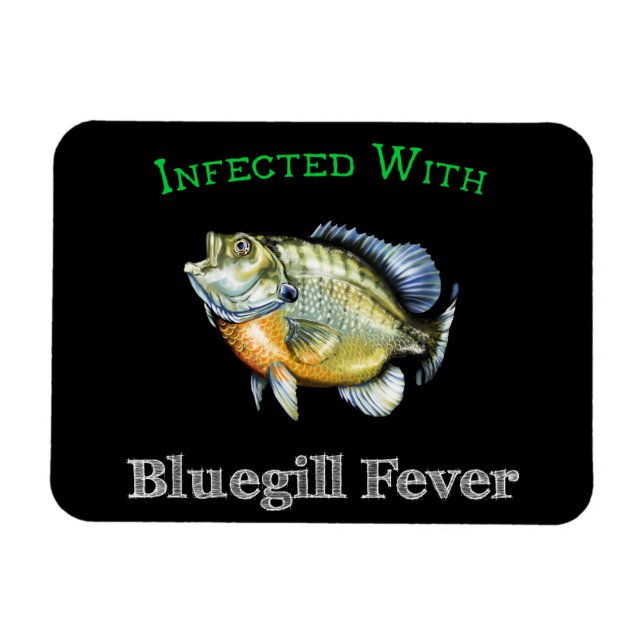 Íman Infectado com febre de Bluegill (Horizontal)