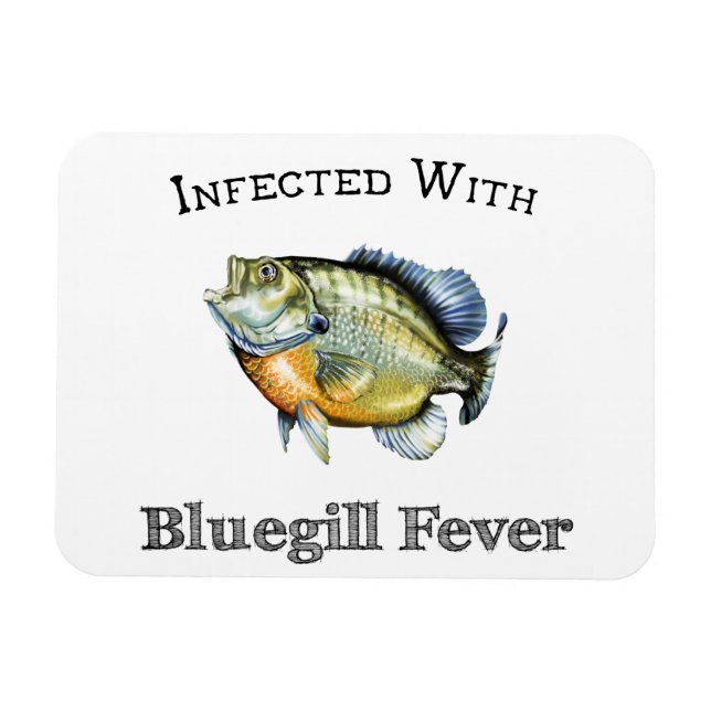 Íman Infectado com febre de Bluegill (Horizontal)