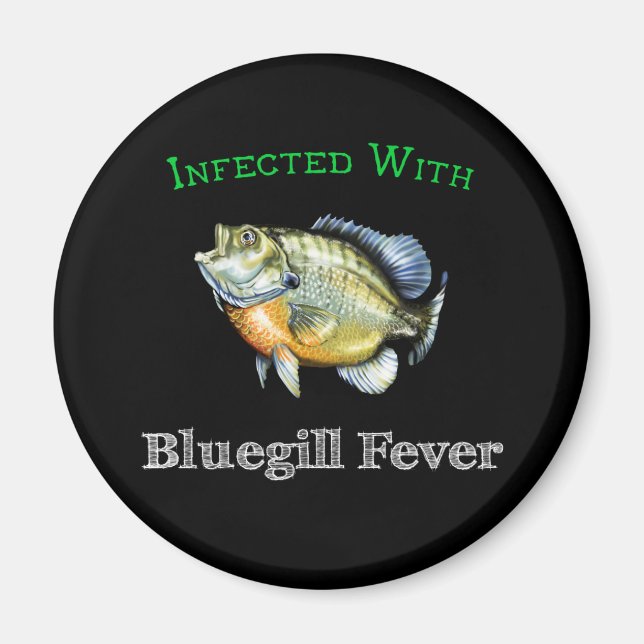 Íman Infectado com febre de Bluegill (Frente)
