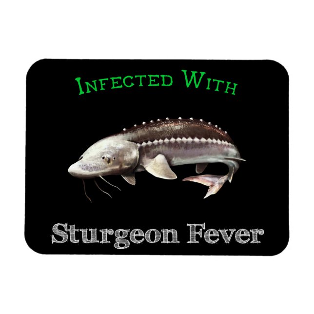 Íman Infectado Com Febre De Sturgeon (Horizontal)