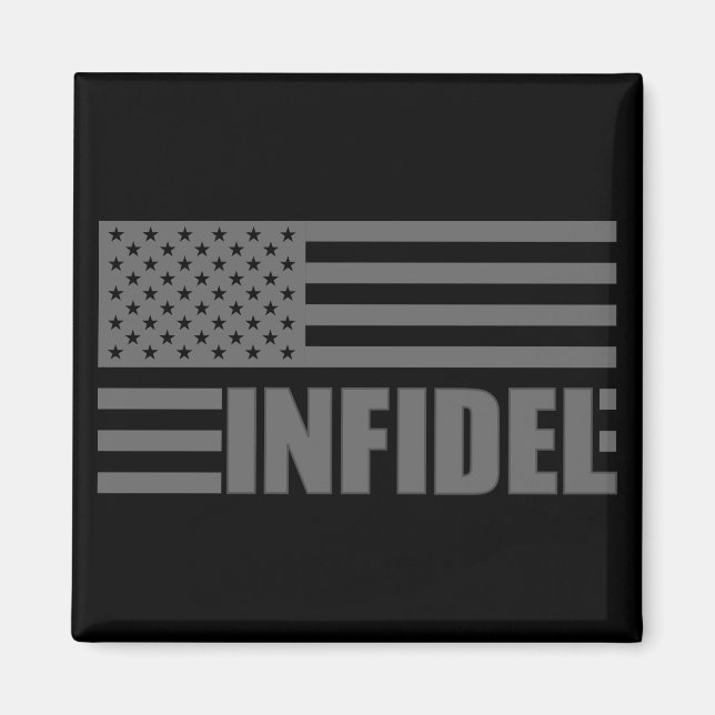 Íman Infidel Americano (Frente)