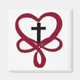 Íman Infinity Christian Cross