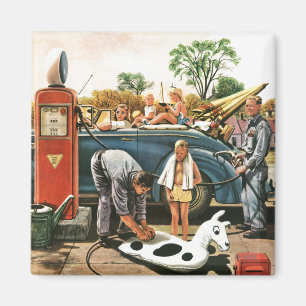 Íman Inflando o brinquedo da praia