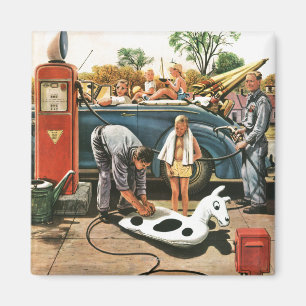 Íman Inflando o brinquedo da praia