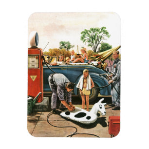 Íman Inflando o brinquedo da praia